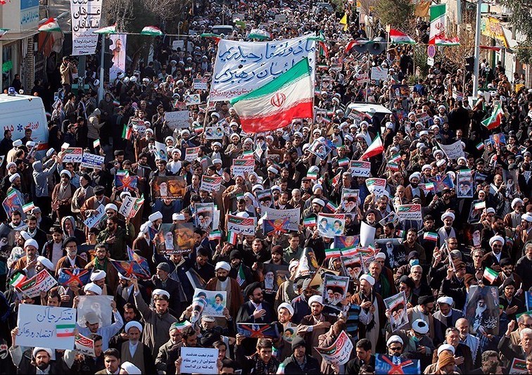 Iranian protest taken by photographer Amir Sarabadani