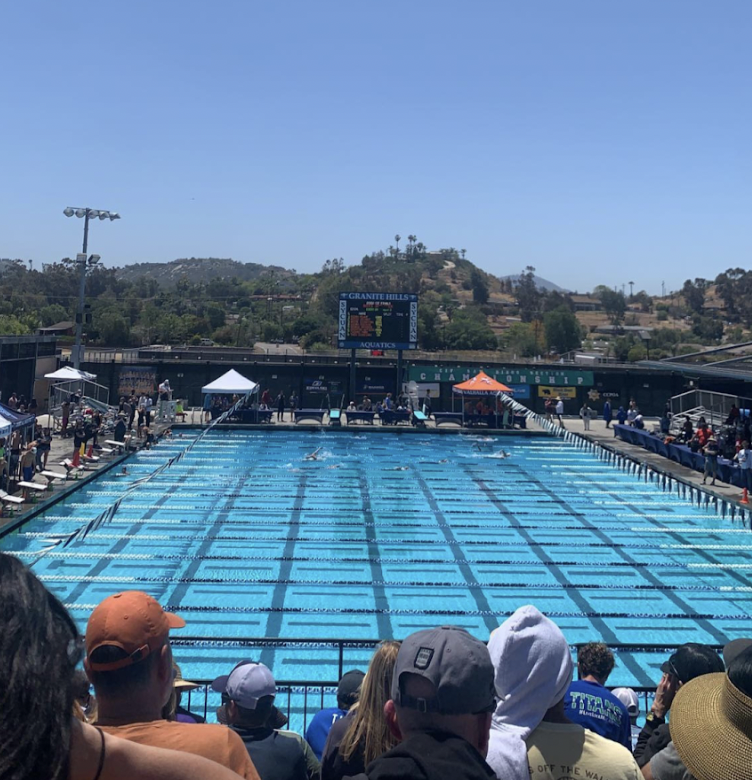 The CIF Swimming Championship Finals on May 7, 2022, taken by Madison McCormick 