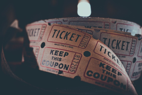 Roll of movie tickets